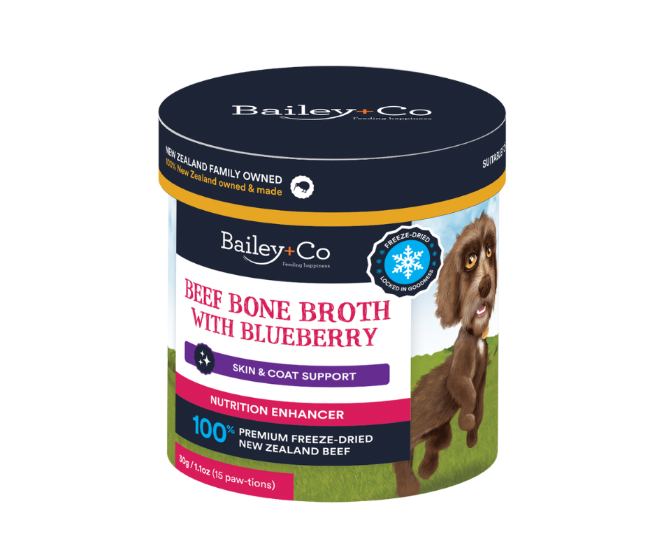 Bailey + Co - Beef Bone Broth with Blueberry