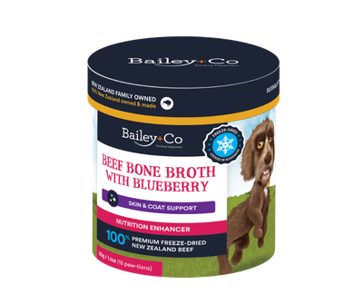 Bailey + Co - Beef Bone Broth with Blueberry