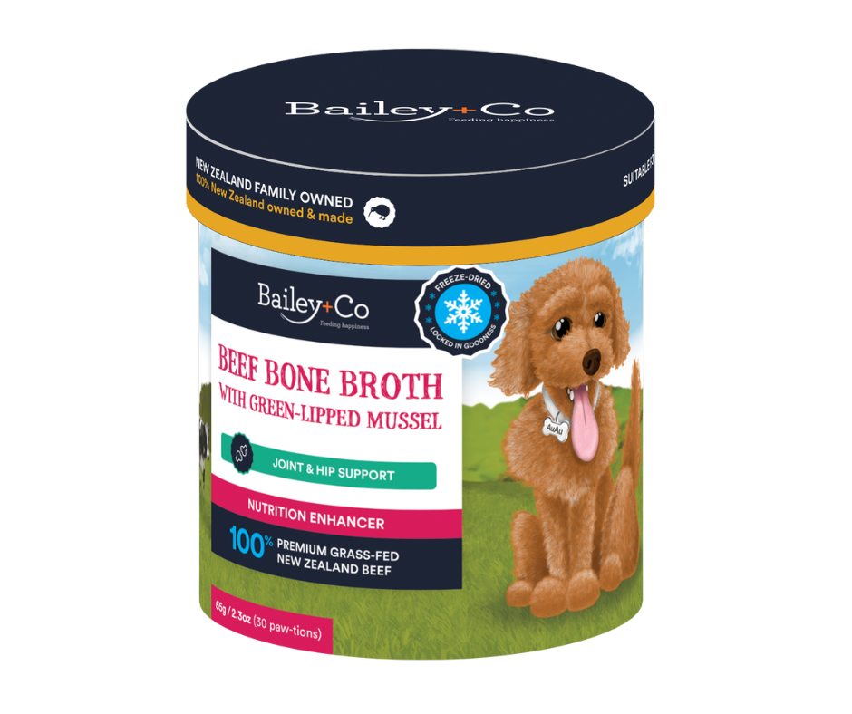 Bailey + Co - Beef Bone Broth with Green-lipped Mussel
