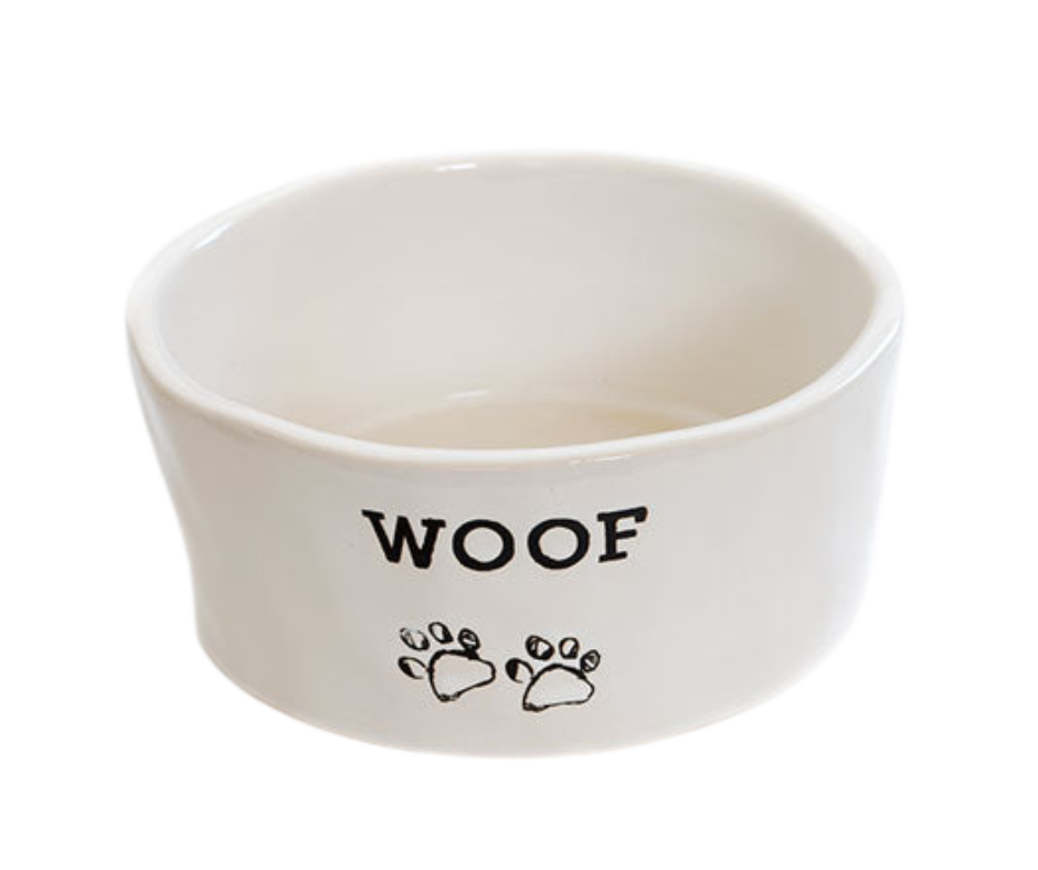 Barkley &amp; Bella Bowl - Woof