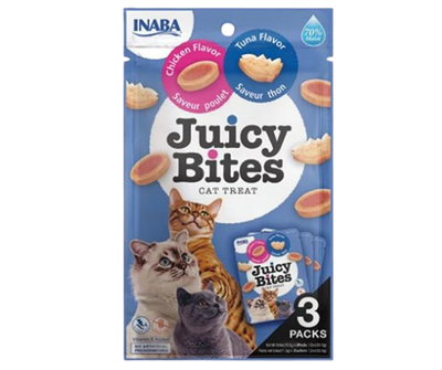 Juicy Bites Cat Treats - Chicken and Tuna