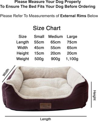 Its Bed Time Dog Bed - Grey