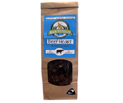 Back To Nature Dried Treats Beef Heart