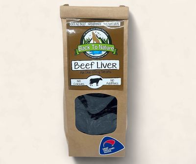 Back To Nature Dried Treats Beef Liver