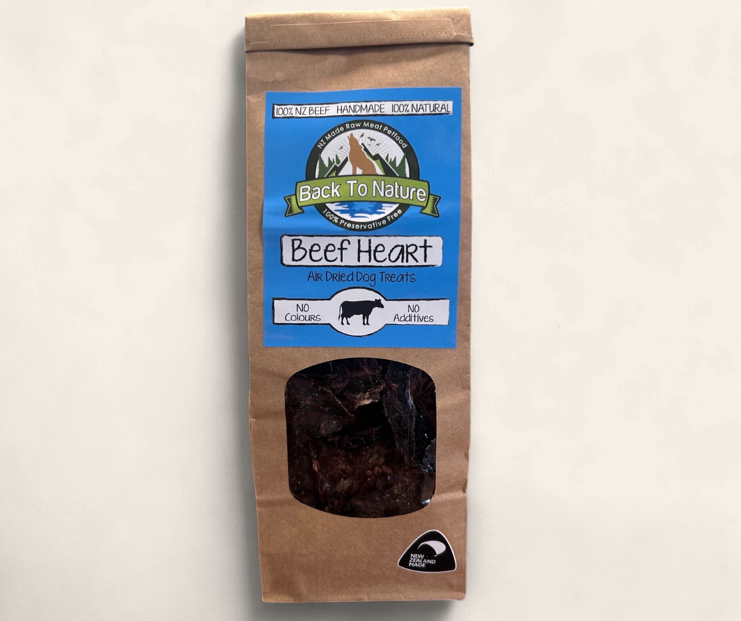 Back To Nature Dried Treats Beef Heart