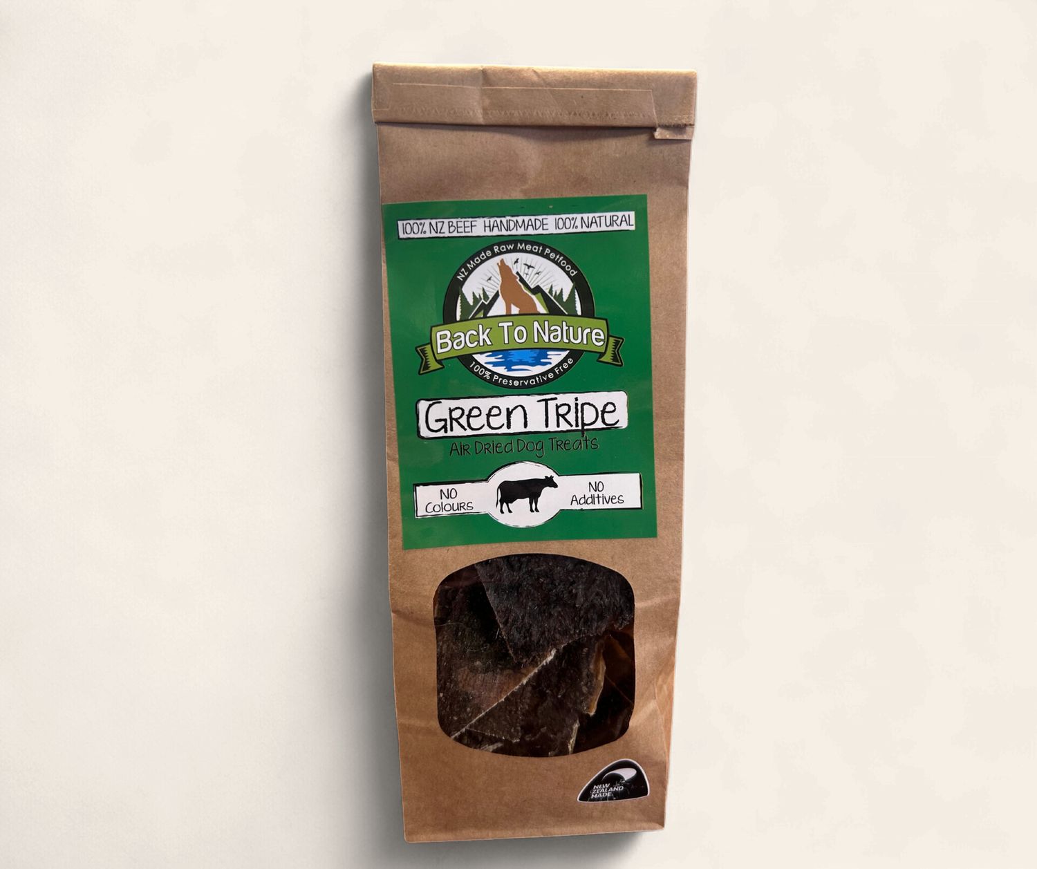 Back To Nature Dried Treats Green Tripe