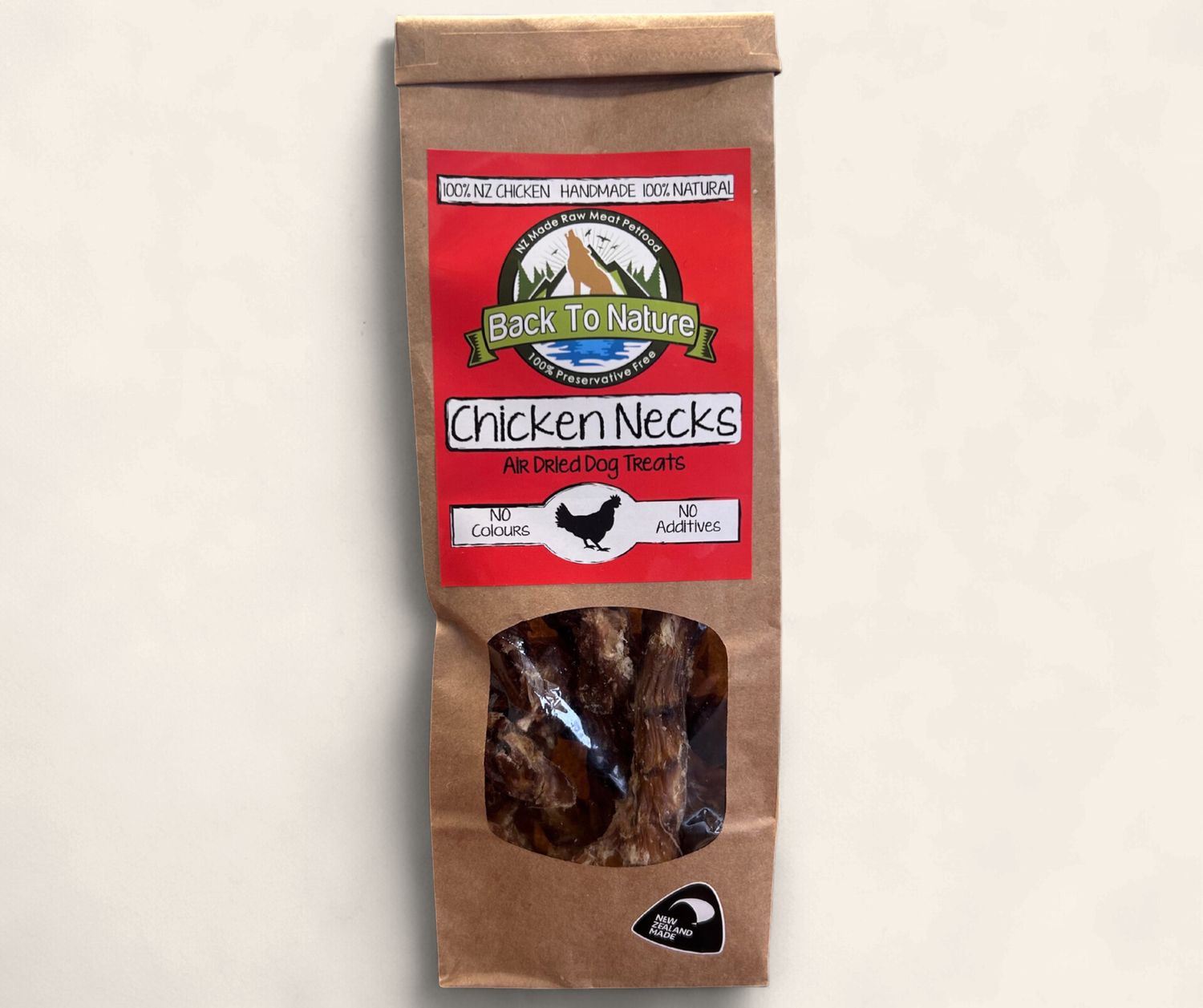 Back To Nature Dried Treats Chicken Necks