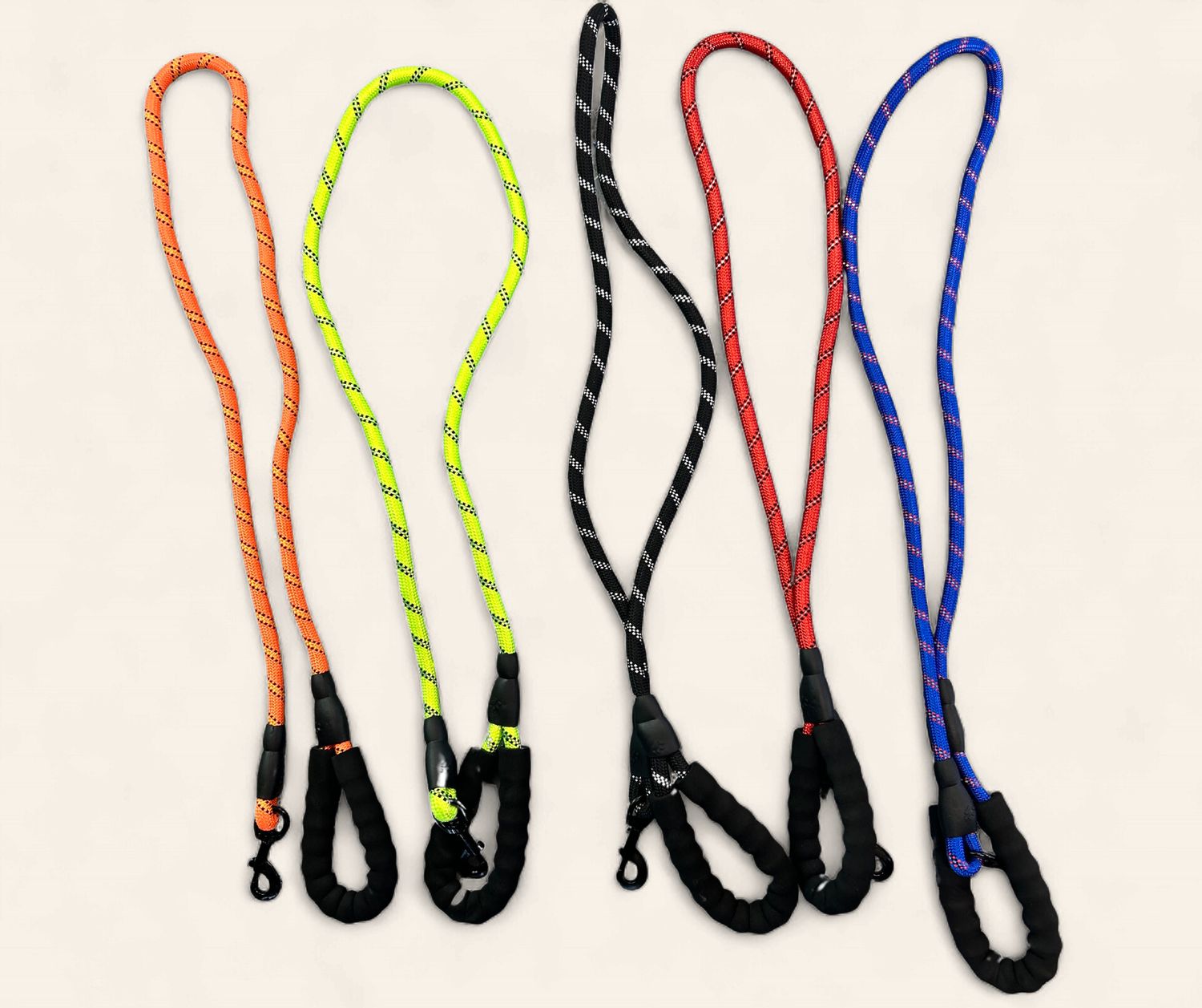 Durable Leash with Foam Grip - 1.5m