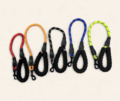 Durable Leash with Foam Grip - 0.5m