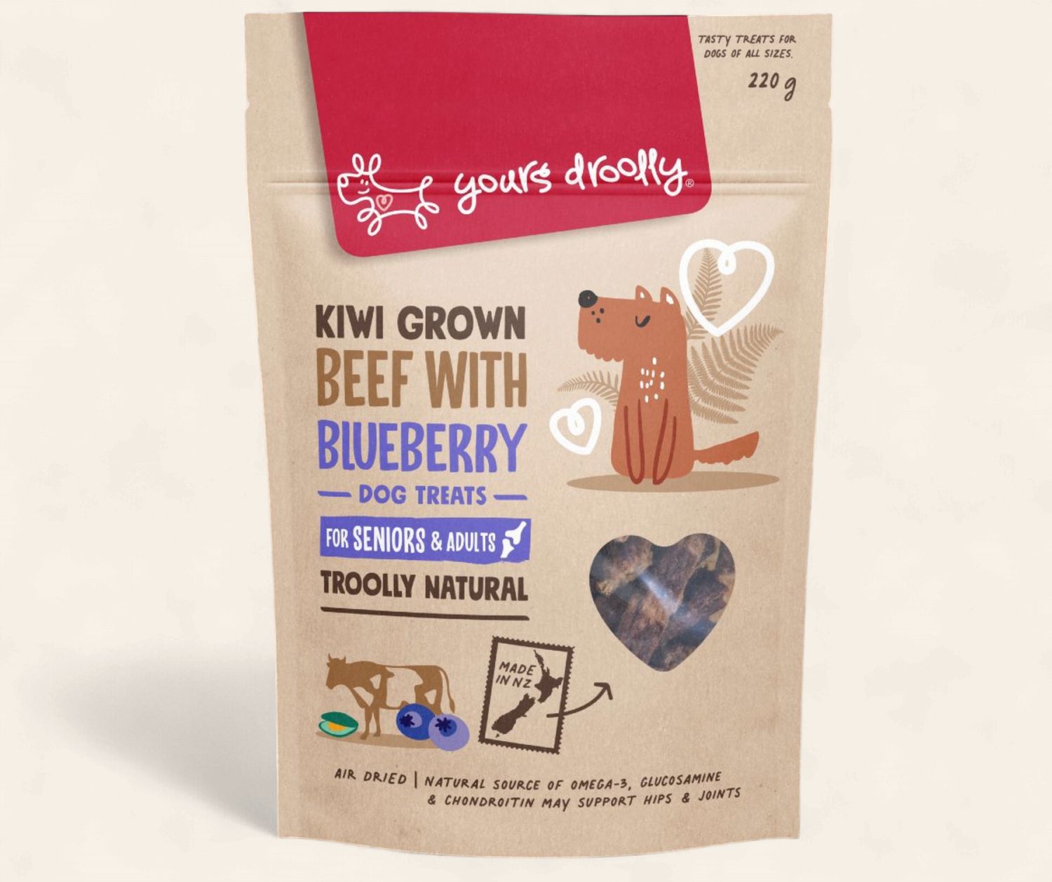 Yours Droolly - Beef &amp; Blueberry