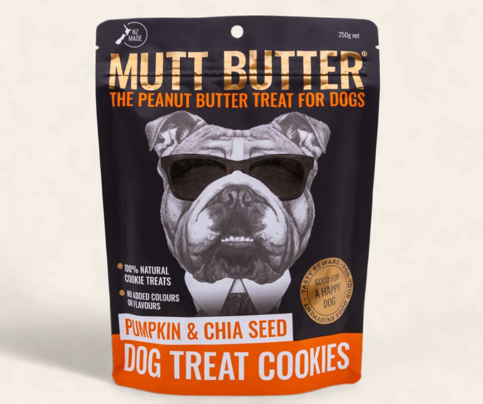 Mutt Butter Cookies - Pumpkin &amp; Chia
