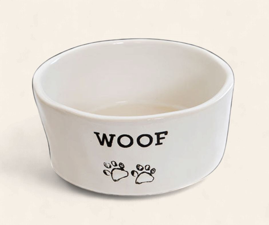 Barkley &amp; Bella Bowl - Woof
