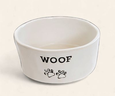 Barkley &amp; Bella Bowl - Woof