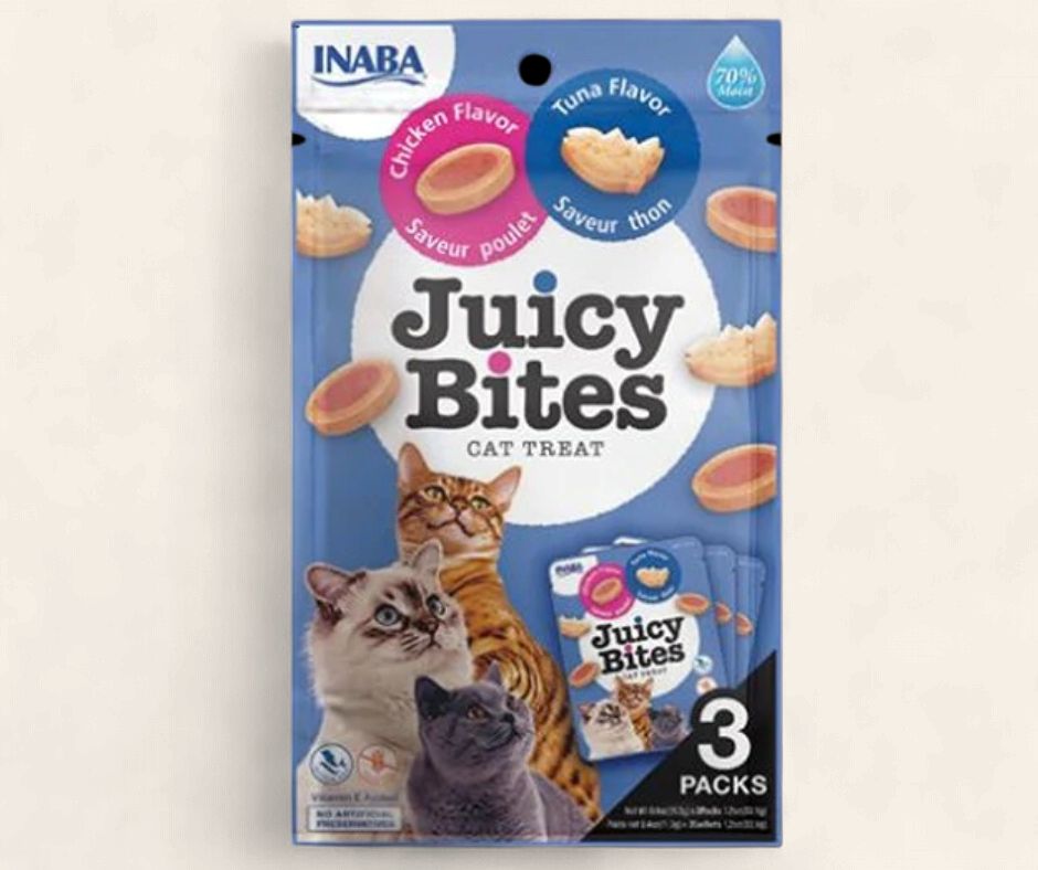 Juicy Bites Cat Treats - Chicken and Tuna