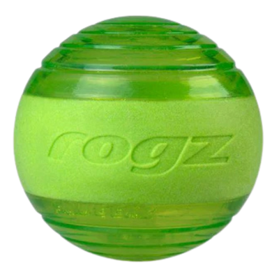 Rogz Squeekz Ball, Colour: Lime