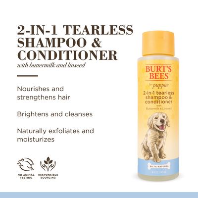 Burt's Bees - Puppy 2in1 Tearless Shampoo
