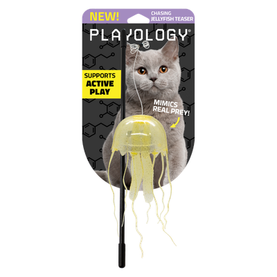 Playology Jellyfish Teaser Cat Toy