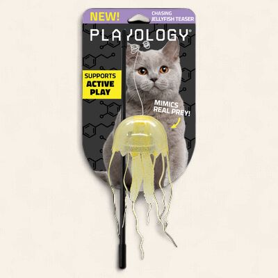 Playology Jellyfish Teaser Cat Toy