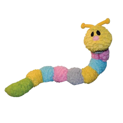 Caterpillar Pastel Dog Toy - 90cm, Colour: Pastel
