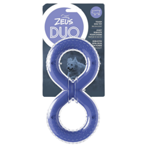 Zeus Duo Figure 8 Tug Bacon Scent - Purple