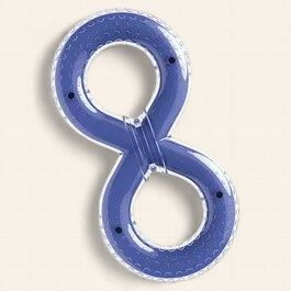 Zeus Duo Figure 8 Tug Bacon Scent - Purple