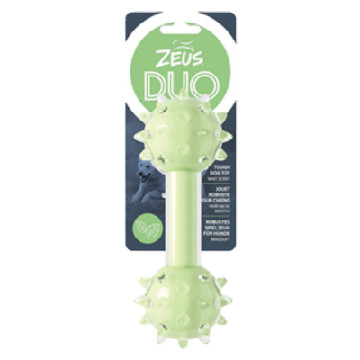 Zeus Duo Spike Dumbell Mint Scent - Green