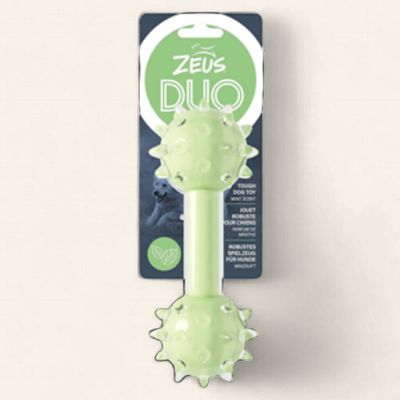 Zeus Duo Spike Dumbell Mint Scent - Green