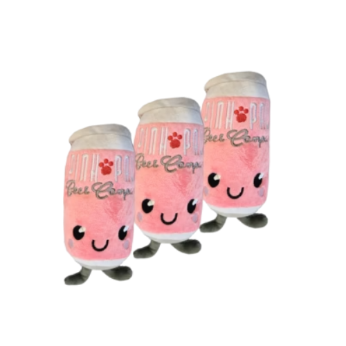Pink Paw Beer Toy