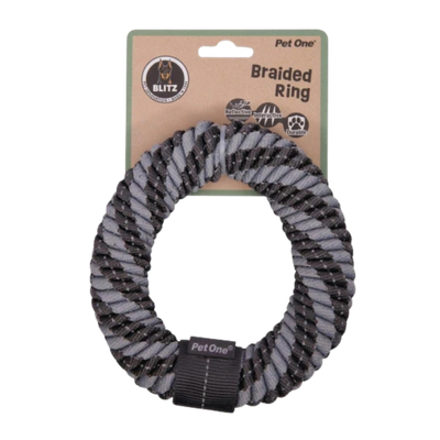 Blitz - Braided Ring, Size: Small