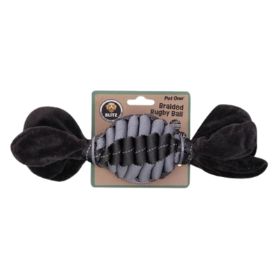 Blitz - Braided Rugby Ball, Size: Small