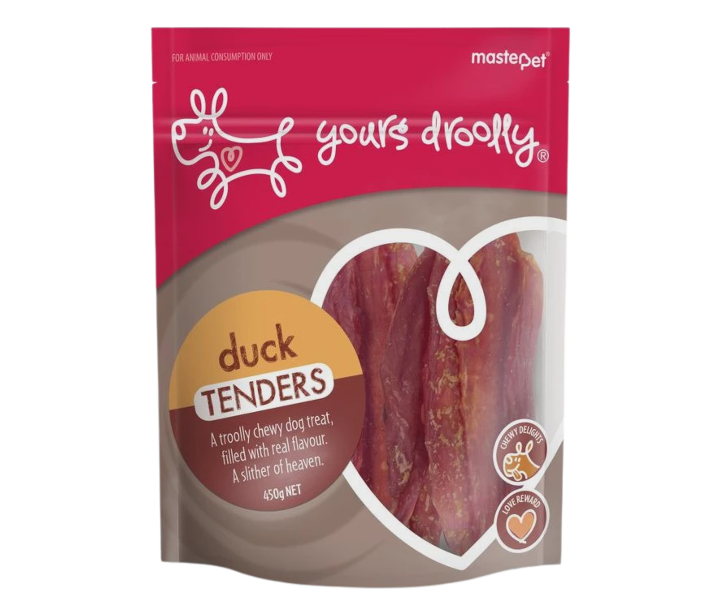 Yours Droolly - Duck Tenders, Weight: 90g