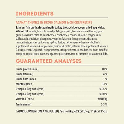 Acana Cat Salmon &amp; Chicken in Broth