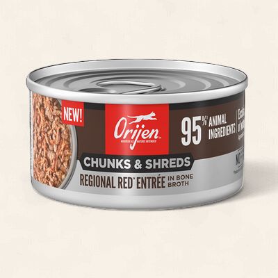 Orijen Cat Regional Red Entree in Bone Broth