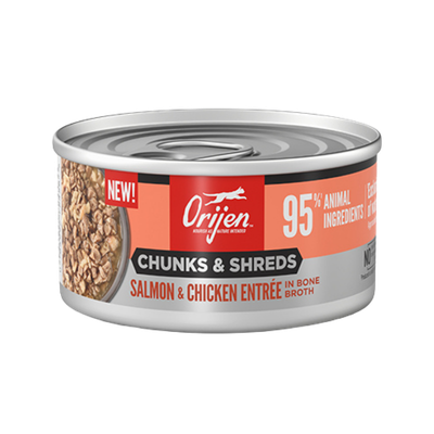 Orijen Cat Salmon &amp; Chicken Entree in Bone Broth