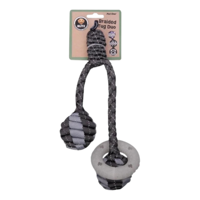 Blitz - Braided Tug Duo Glow In The Dark Ring