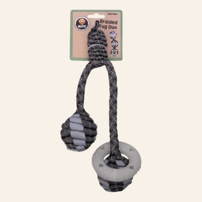 Blitz - Braided Tug Duo Glow In The Dark Ring