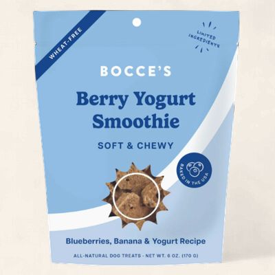 Bocce's Berry Yogurt Smoothie Soft &amp; Chewy Treats