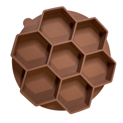 Slow Feeder Insert - Mocha Hexagon