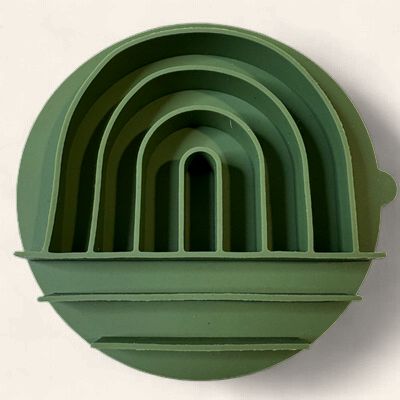 Slow Feeder Insert - Olive Arch