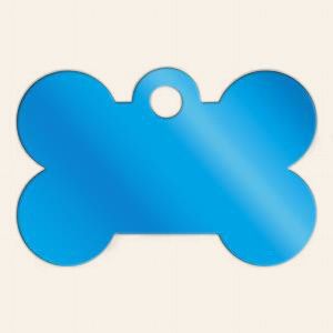 Pet Tag Blue Bone