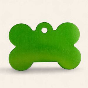 Pet Tag Green bone