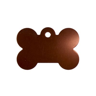 Pet Tag Bronze Bone