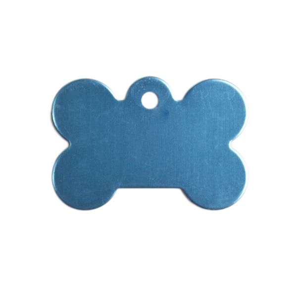 Pet Tag Turquoise Bone
