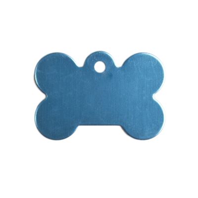 Pet Tag Turquoise Bone