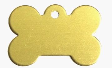 Pet Tag Gold Bone
