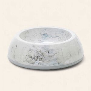 Marble Delice Dog Bowl