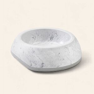 Marble Delice Dog Bowl, Size: Small