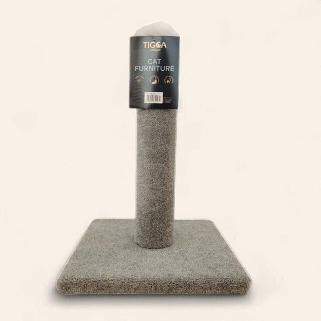 Tigga Carpet Cat Scratching Post, Size: Small - 50cm