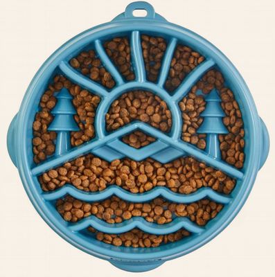 Outward Hound - Fun Feeder Mountain blue