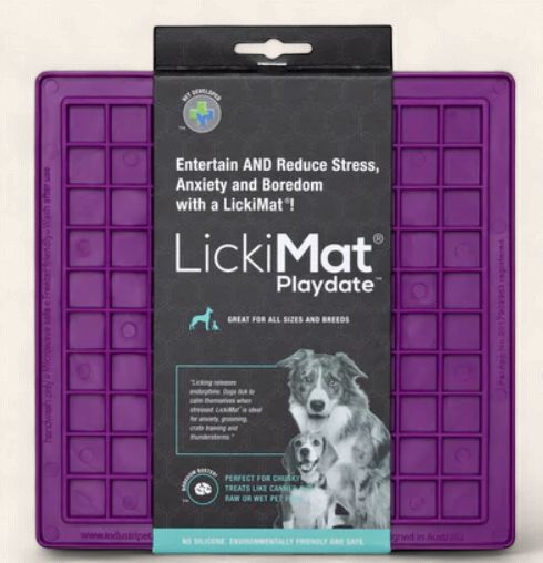 LickiMat Playdate Purple